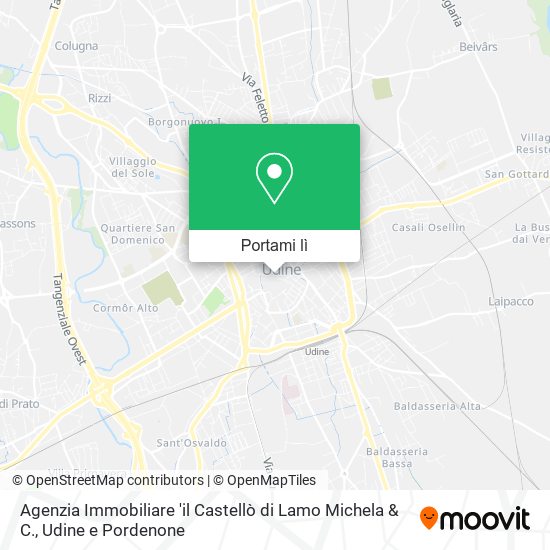 Mappa Agenzia Immobiliare 'il Castellò di Lamo Michela & C.