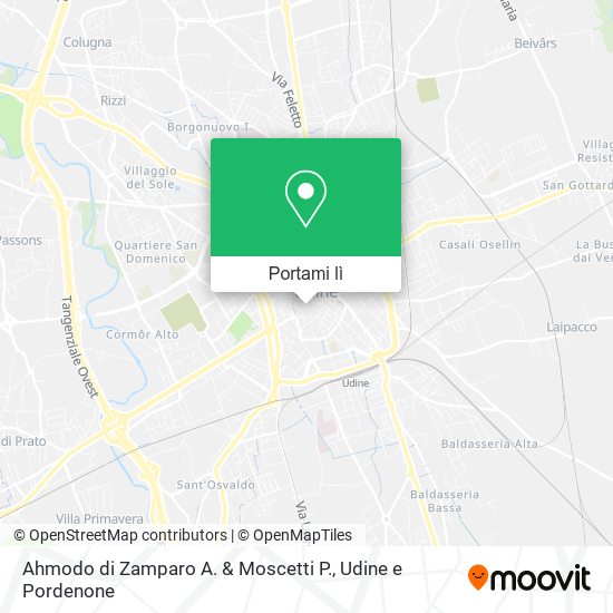 Mappa Ahmodo di Zamparo A. & Moscetti P.