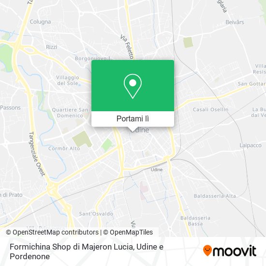 Mappa Formichina Shop di Majeron Lucia