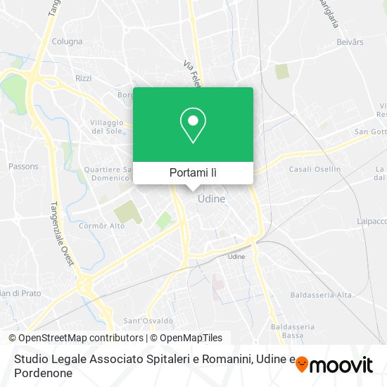 Mappa Studio Legale Associato Spitaleri e Romanini