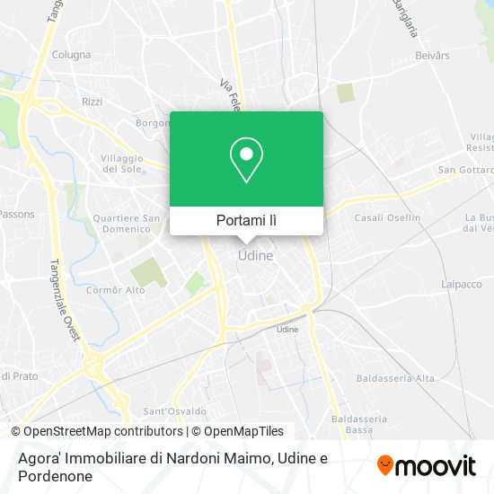 Mappa Agora' Immobiliare di Nardoni Maimo