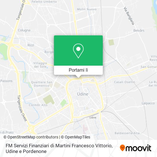 Mappa FM Servizi Finanziari di Martini Francesco Vittorio