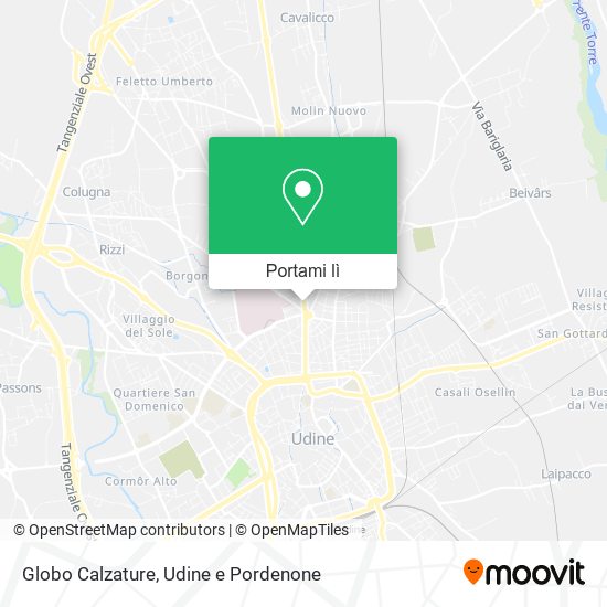 Mappa Globo Calzature