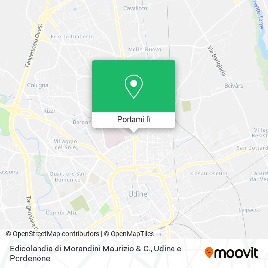 Mappa Edicolandia di Morandini Maurizio & C.