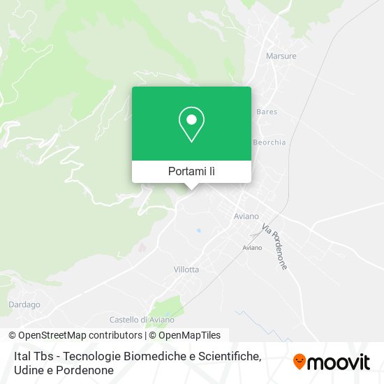 Mappa Ital Tbs - Tecnologie Biomediche e Scientifiche
