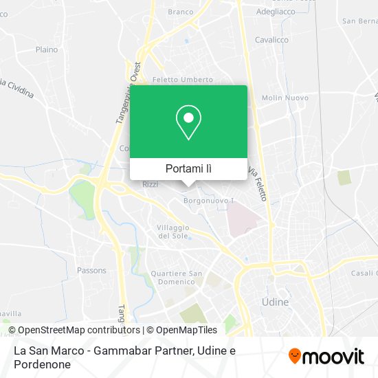 Mappa La San Marco - Gammabar Partner