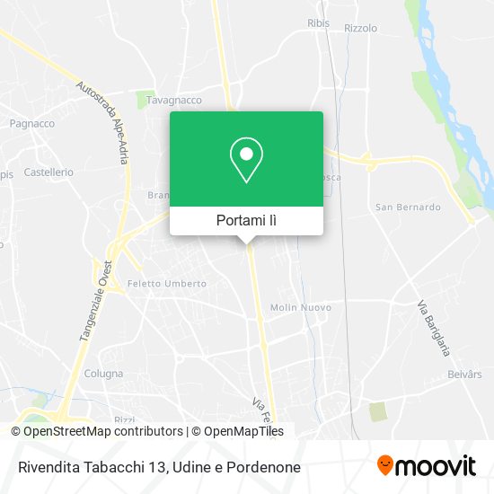 Mappa Rivendita Tabacchi 13