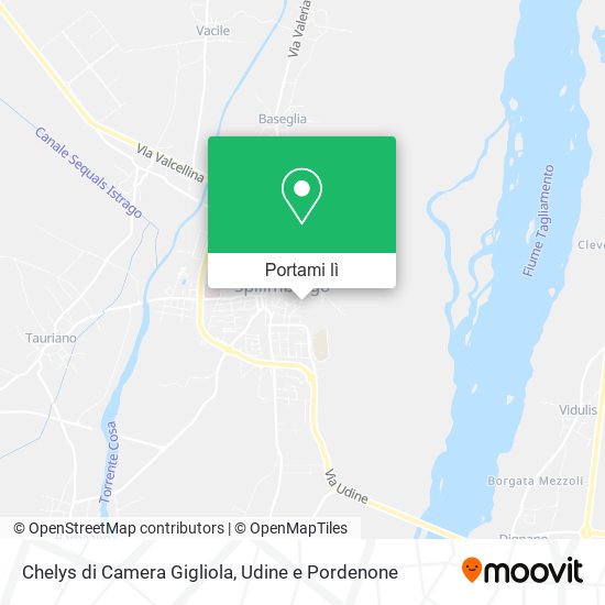 Mappa Chelys di Camera Gigliola