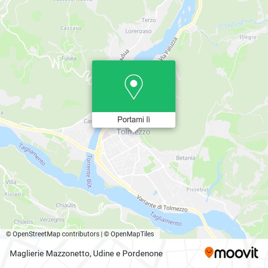 Mappa Maglierie Mazzonetto