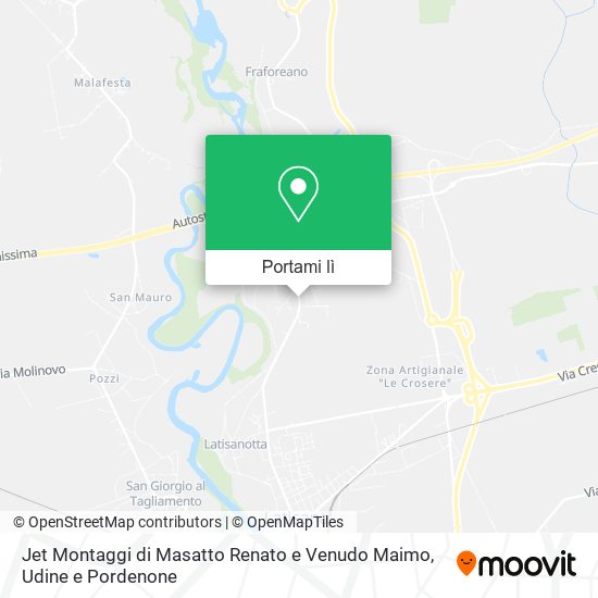 Mappa Jet Montaggi di Masatto Renato e Venudo Maimo