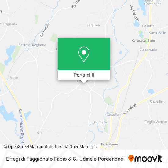 Mappa Effegi di Faggionato Fabio & C.