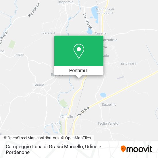 Mappa Campeggio Luna di Grassi Marcello