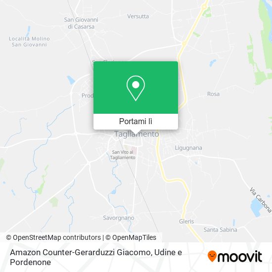 Mappa Amazon Counter-Gerarduzzi Giacomo