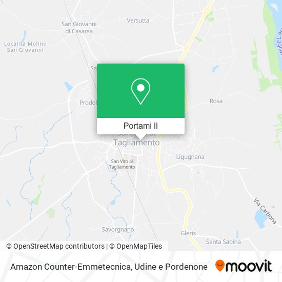 Mappa Amazon Counter-Emmetecnica