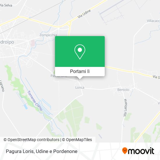 Mappa Pagura Loris