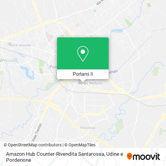 Mappa Amazon Hub Counter-Rivendita Santarossa