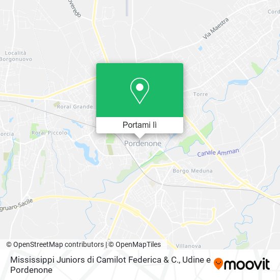 Mappa Mississippi Juniors di Camilot Federica & C.