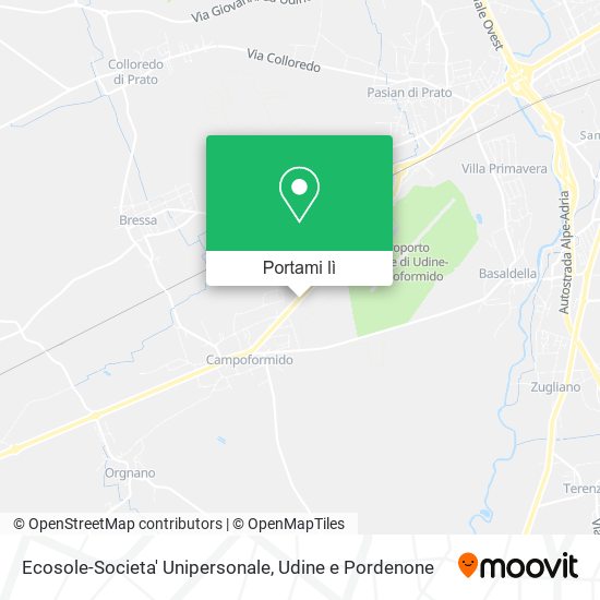 Mappa Ecosole-Societa' Unipersonale