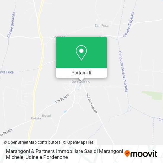 Mappa Marangoni & Partners Immobiliare Sas di Marangoni Michele