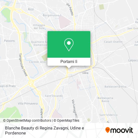 Mappa Blanche Beauty di Regina Zavagni