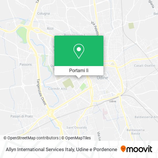 Mappa Allyn International Services Italy