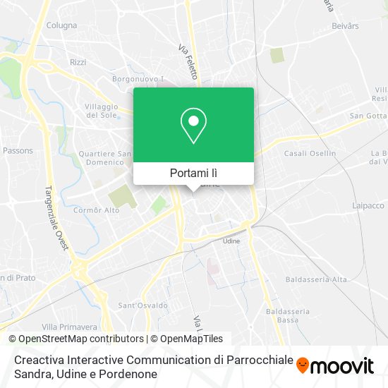 Mappa Creactiva Interactive Communication di Parrocchiale Sandra