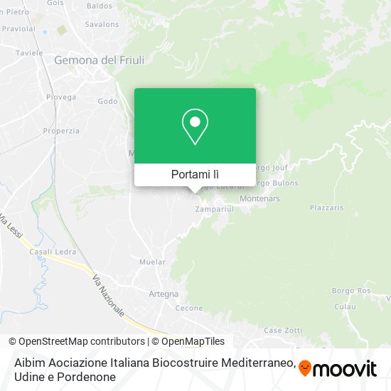 Mappa Aibim Aociazione Italiana Biocostruire Mediterraneo