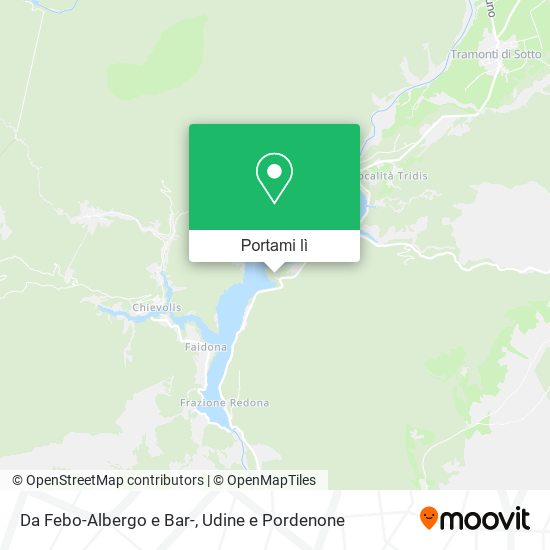Mappa Da Febo-Albergo e Bar-