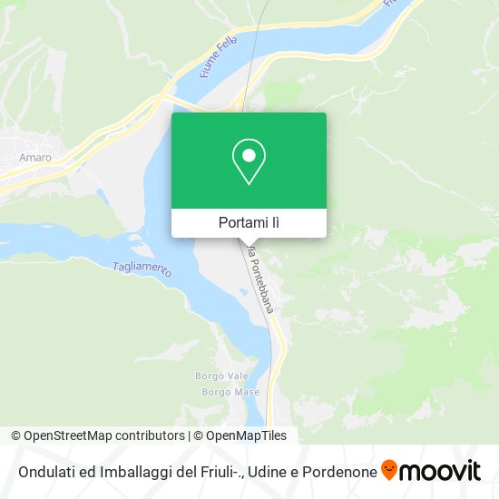 Mappa Ondulati ed Imballaggi del Friuli-.