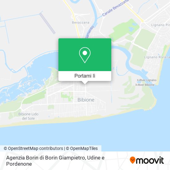 Mappa Agenzia Borin di Borin Giampietro