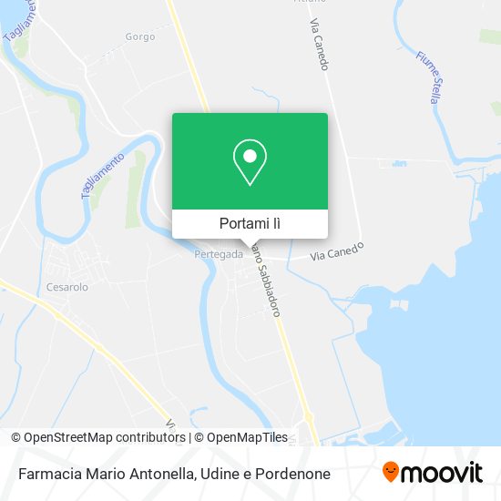 Mappa Farmacia Mario Antonella