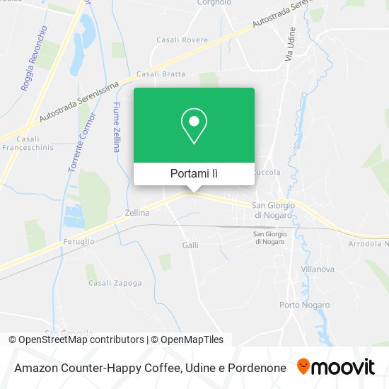 Mappa Amazon Counter-Happy Coffee
