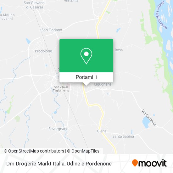 Mappa Dm Drogerie Markt Italia