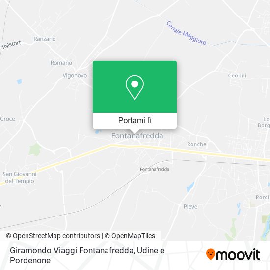 Mappa Giramondo Viaggi Fontanafredda