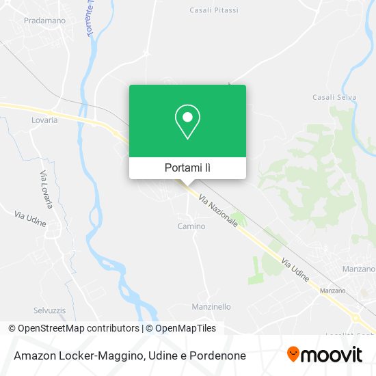 Mappa Amazon Locker-Maggino