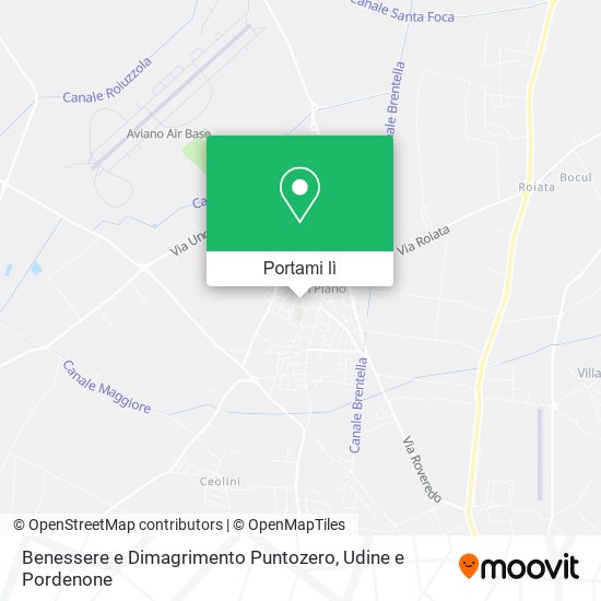 Mappa Benessere e Dimagrimento Puntozero