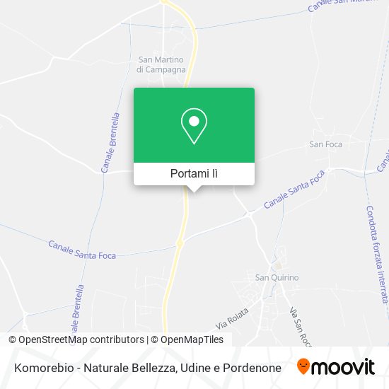 Mappa Komorebio - Naturale Bellezza