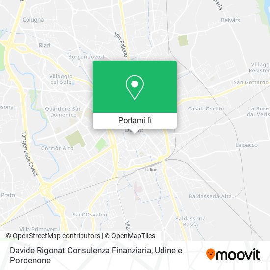 Mappa Davide Rigonat Consulenza Finanziaria