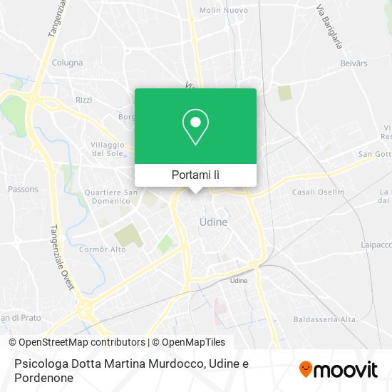 Mappa Psicologa Dotta Martina Murdocco