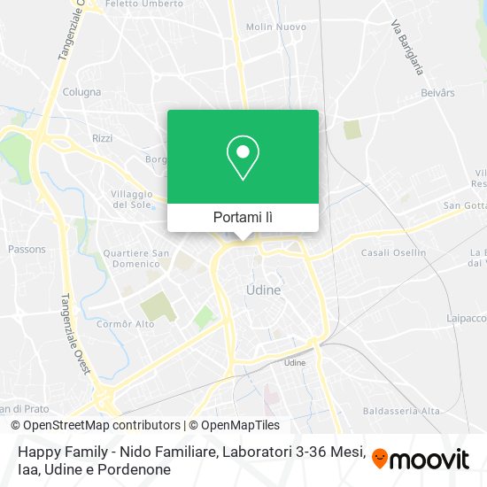 Mappa Happy Family - Nido Familiare, Laboratori 3-36 Mesi, Iaa