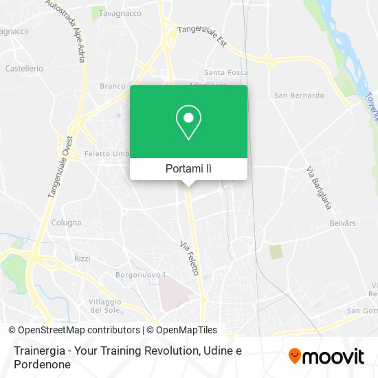 Mappa Trainergia - Your Training Revolution