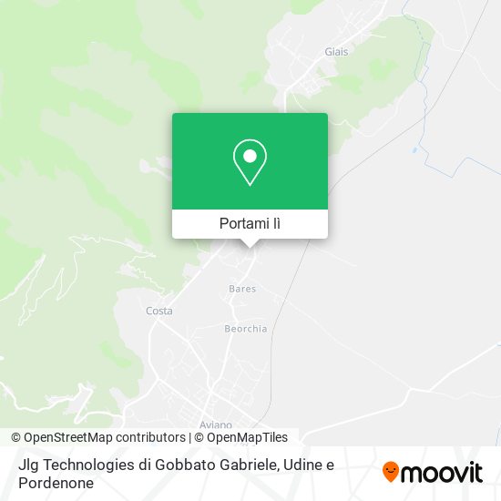 Mappa Jlg Technologies di Gobbato Gabriele