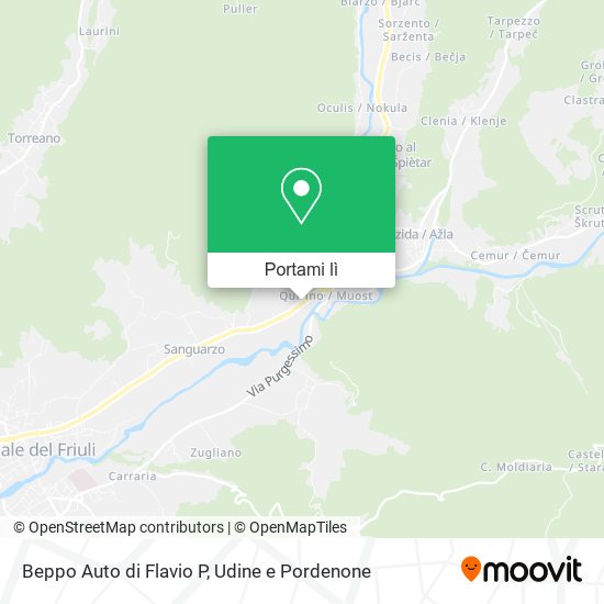 Mappa Beppo Auto di Flavio P