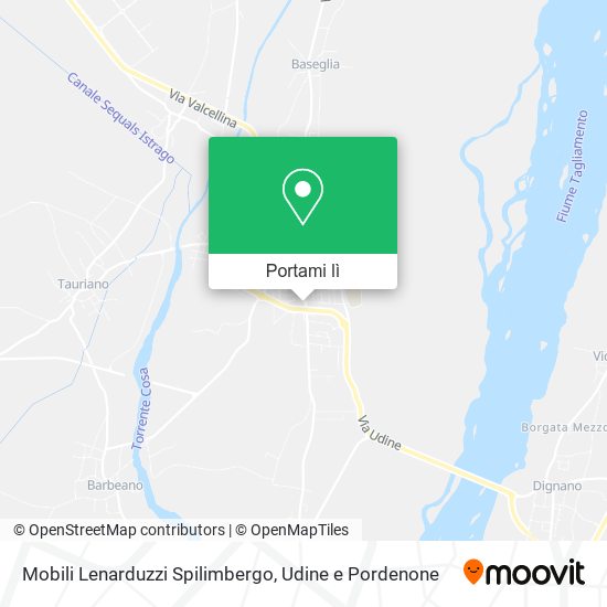 Mappa Mobili Lenarduzzi Spilimbergo