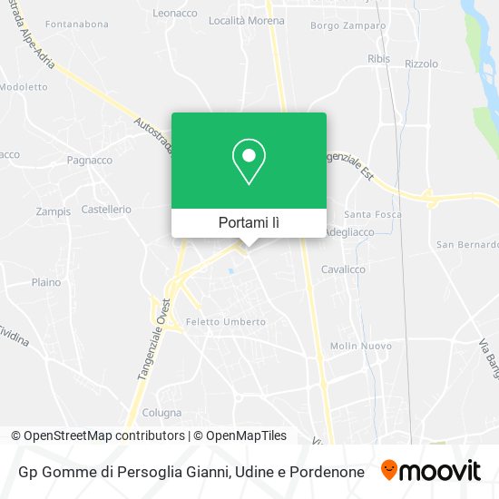 Mappa Gp Gomme di Persoglia Gianni