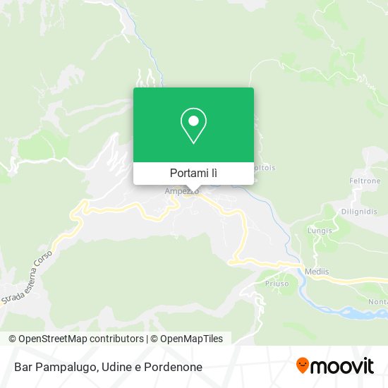 Mappa Bar Pampalugo