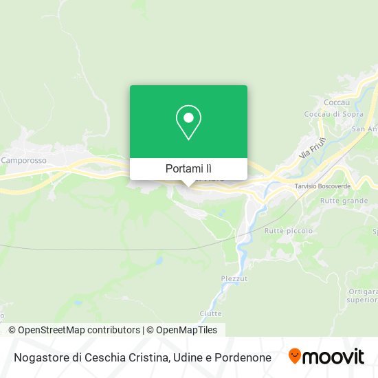 Mappa Nogastore di Ceschia Cristina