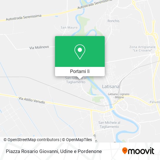 Mappa Piazza Rosario Giovanni