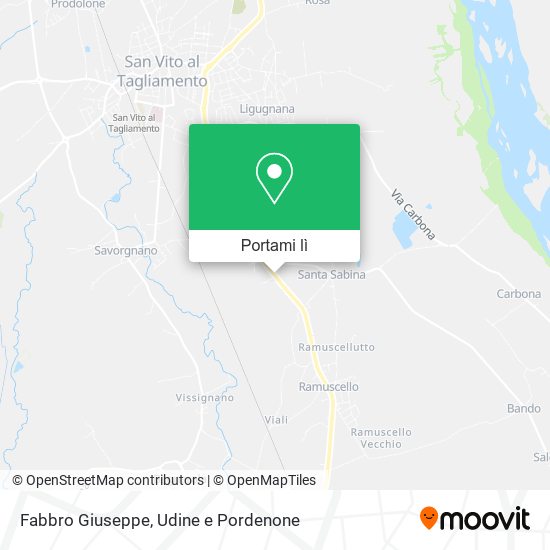 Mappa Fabbro Giuseppe