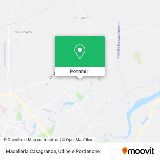 Mappa Macelleria Casagrande